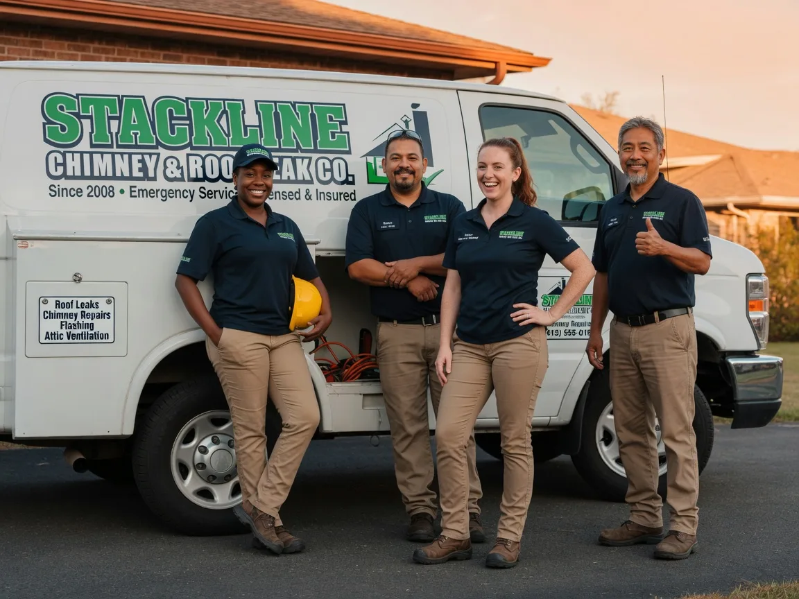 Chimney flashing repair company in Herrick Center, PA